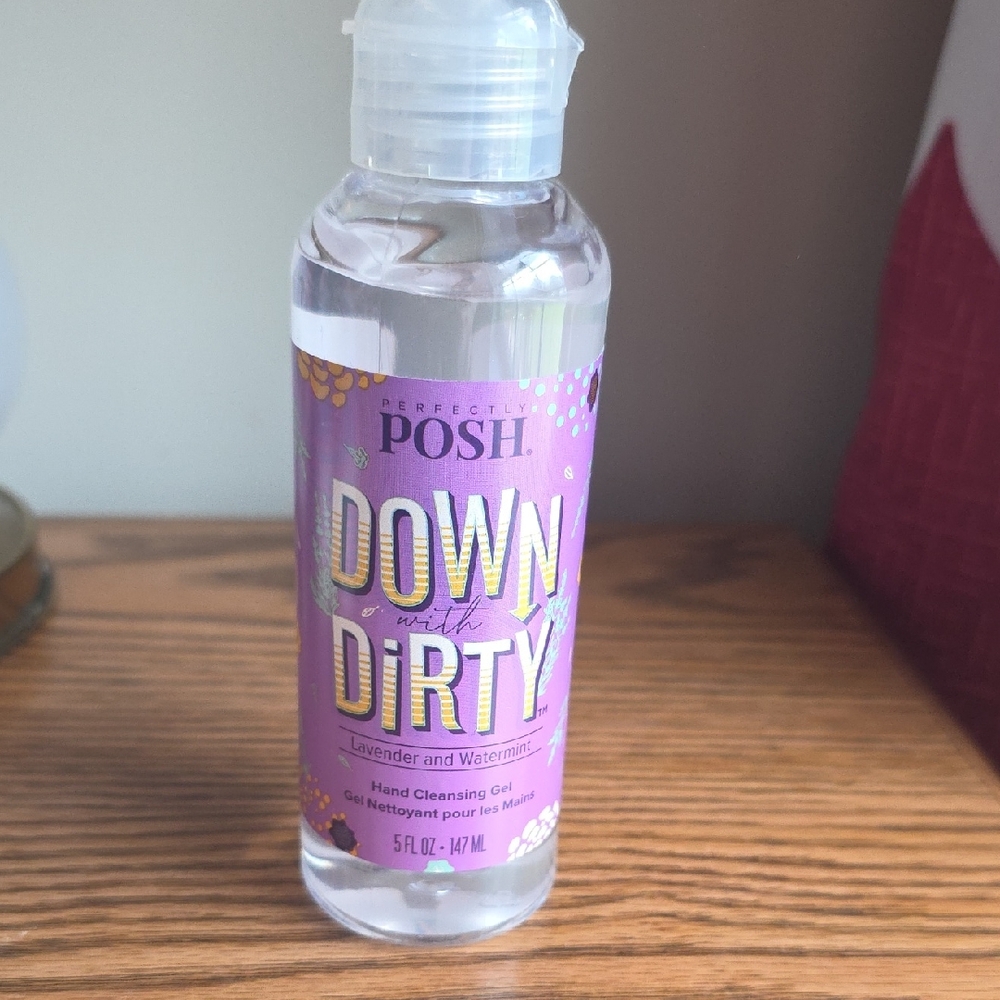 Perfectly Posh Down with Dirty Hand Gel - Purple and Pink